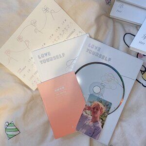 BTS Love Yourself Her Version O with Jimin Photo Card!! ✨🌙